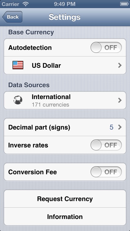 CurrencyGo: Currency Exchange Rates Converter with Multiple Sources screenshot-4