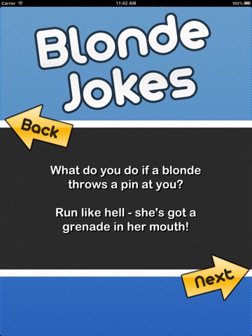 Blonde Jokes (FREE) screenshot 2