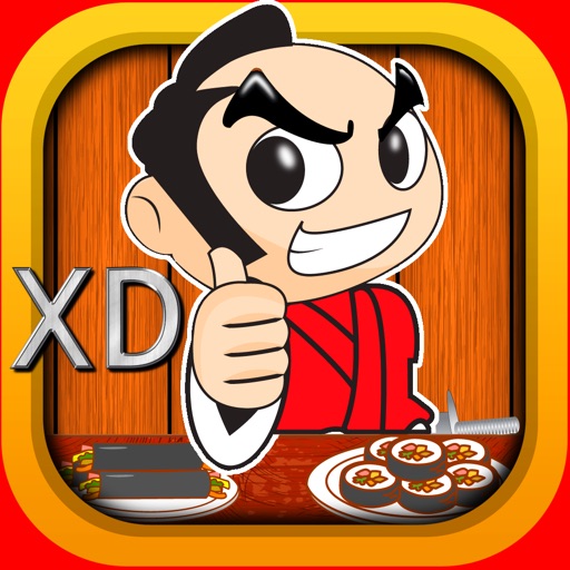 Sushi Samurai Ninja Chef XD - Extreme Blast Cutting Game icon