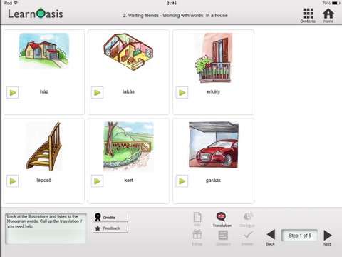 Learn Hungarian with LearnOasis screenshot 3