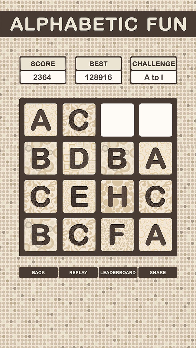 2048 Alphabetic Fun screenshot 3