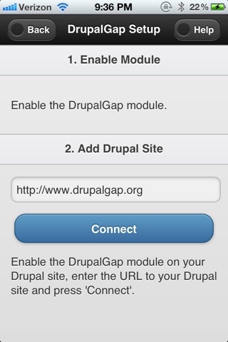 DrupalGap screenshot 2