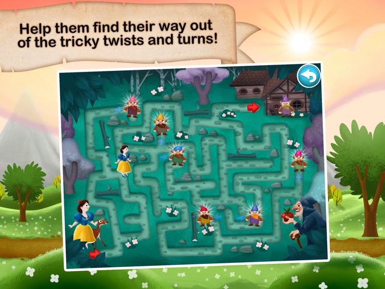 Fairytale Maze 123 - Fun learning with Children animated puzzle game