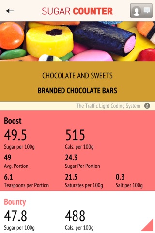 Sugar Counter: How to shop without sugar and follow a healthy low sugar diet or a sugar free diet screenshot 3