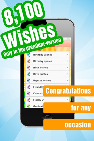 Congratulations Lite - Greetings, Quotes and Wishes for Every Occasion screenshot 2