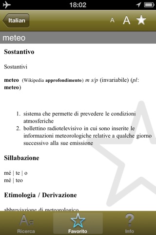 IT Dizionario Italiano screenshot 3