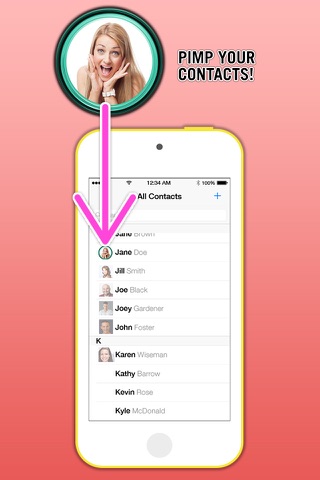Add Frames and Borders to Your Contact Photos - with just one tap! screenshot 4