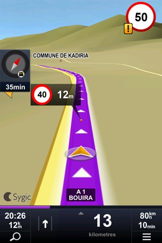 Sygic Algeria & Tunisia: GPS Navigation screenshot 3