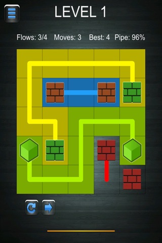 Bricks, Dots, and Boxes 2 – Connect and Match the Cubes and Spheres in 2D- Free screenshot 2