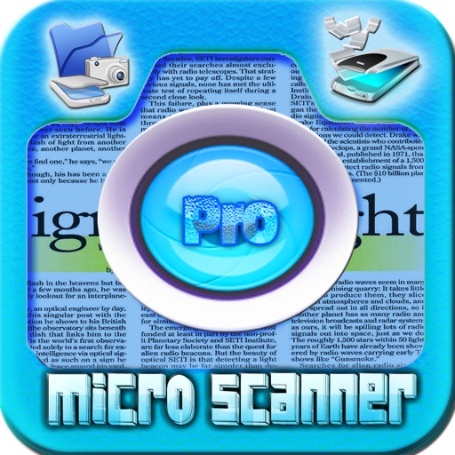 MicroScanner Pro - OCR, Text to Speech, Document Scan and Translate Solution