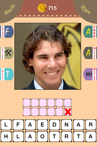 Celebrity Mania: Popular Music, Hollywood, TV Show, Cricket, FootBall, Swimmers, Golf Celebrities Word Trivia Game screenshot 3