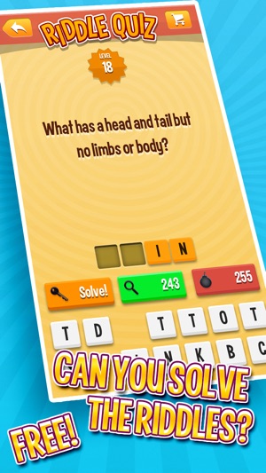 Riddle Quiz: The Fun Free Word Game With Hundreds of Riddles(圖1)-速報App