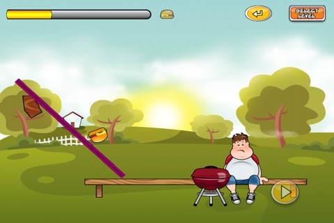 Hungry Burgers Physics Lite screenshot 2