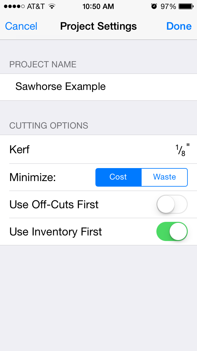 How to cancel & delete CutList Plus Linear from iphone & ipad 3