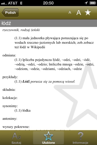 Polski Słownik screenshot 3