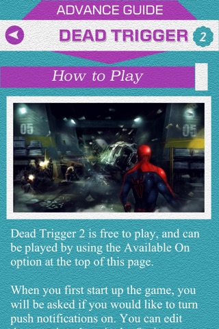 Guide for Dead Trigger 2 + All Level Videos, Tips screenshot 4
