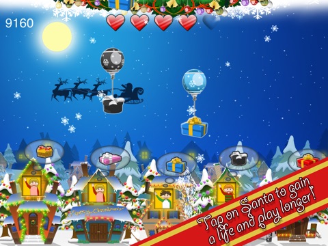 Santa's Floating Gifts HD screenshot 2