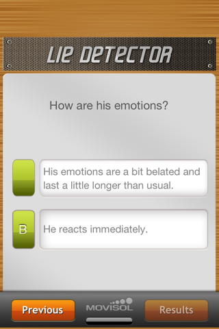 Lie Detector - Is your partner cheating you? screenshot 4