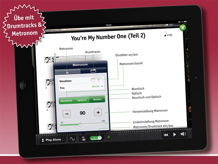 FOUR STRINGS – Die E-Bass-Schule. (deutsche Version) screenshot-4