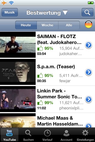 iMusic Tubee -- Music Player and Manager for YouTube. screenshot 2
