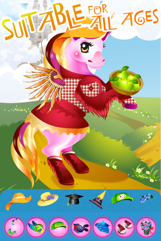 MY CUTE LITTLE MAGIC PRINCESS PONY UNICORN GAME screenshot 3