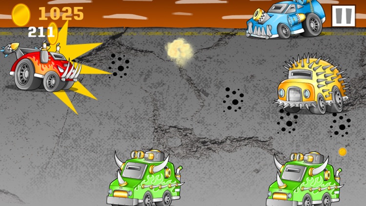 Monster Car Gun Run Racing - Highway Shooting Showdown Rider Free Game