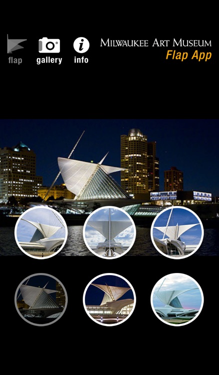 The Milwaukee Art Museum's Flap App for iPhone