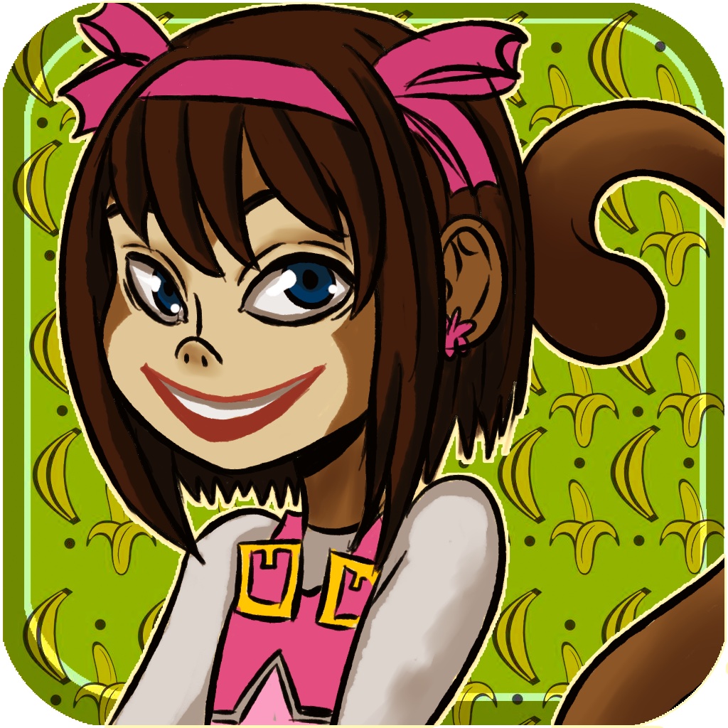 Talking Monkey Girls - The Free Interactive Repeating Friend icon