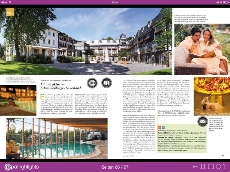 spa highlights Ausgabe 03/2014