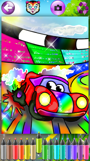 Coloring Pages for Boys with Cars 2 - Games & Pictures for K(圖1)-速報App