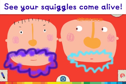 Lazoo: Squiggles! Interactive Animated Coloring Book screenshot 3