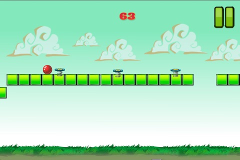 Red ball spring Jump screenshot 2