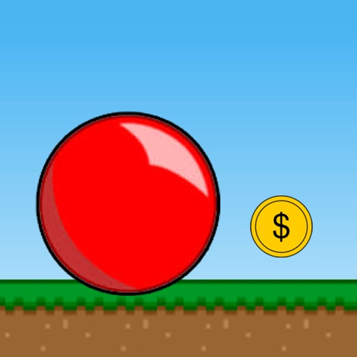 Red Bouncing Ball Rollout iOS App