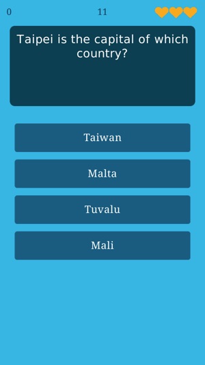 World Capitals Quiz - Geography Trivia Game about All Countr(圖3)-速報App