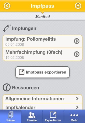 MyMedico - der Gesundheitspass screenshot 4
