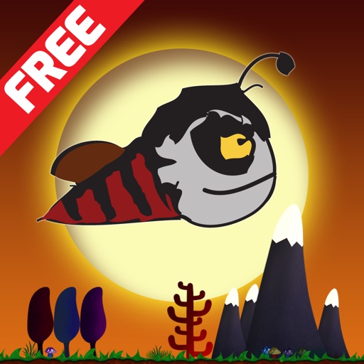 Crazy Midnight Bee Frenzy - Collect and Tap Flyer Adventure