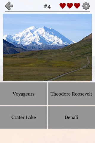 National Parks of the US: Quiz screenshot 2