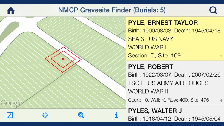 NMCP Finder