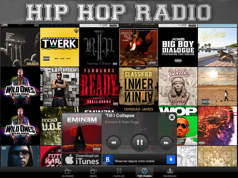 HIPHOP RADIO [recording] - Les meilleurs radios hip hop et rnb ! screenshot