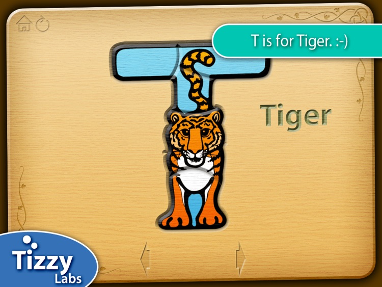 Tizzy Animal Alphabet Puzzles HD screenshot-3