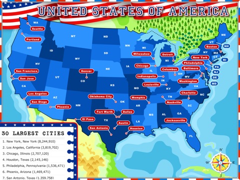 USA - Illustrated Geography Atlas screenshot 4