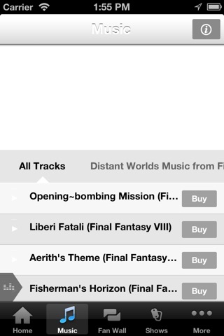 Distant Worlds: music from FINAL FANTASY screenshot 2