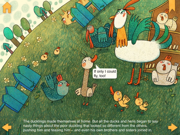 The Ugly Duckling by Andersen – An Interactive Children’s Story and Learning Game