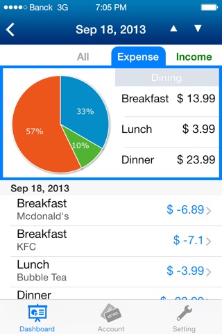 Banck (Cloud Expense Tracker) screenshot 4