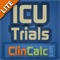 ** This is lite version of the popular app, ICU Trials by ClinCalc
