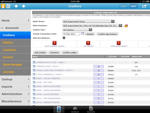 IntelliAcc Retail screenshot 2