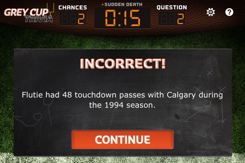 Football Trivia - Grey Cup screenshot 4