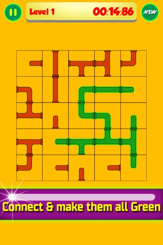 Connect the Pipes - Water Flowing Challenging Puzzle Game screenshot 2