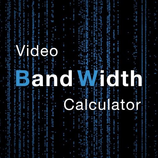 Video BandWidth iOS App