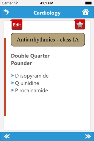 Pharmacology Mnemonics screenshot 3